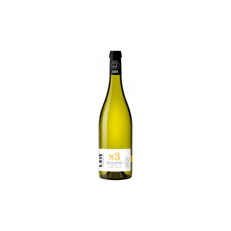 UBY COLOMBARD BLANC N°3 CÔTES DE GASCOGNE UBY COLOMBARD BLANC N°3 CÔTES DE GASCOGNE