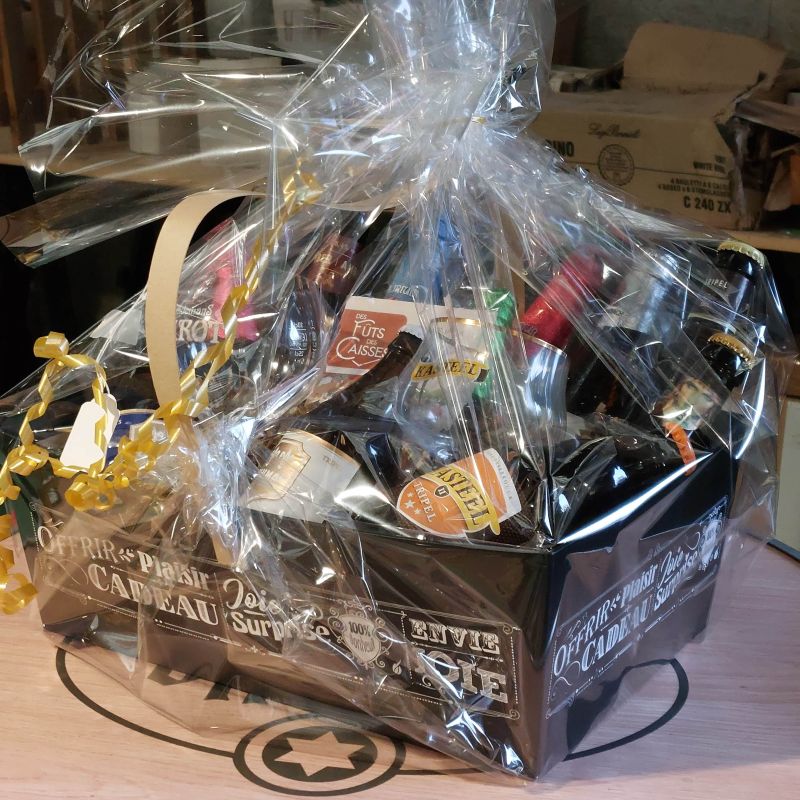 PANIER X12 + 2 VERRES