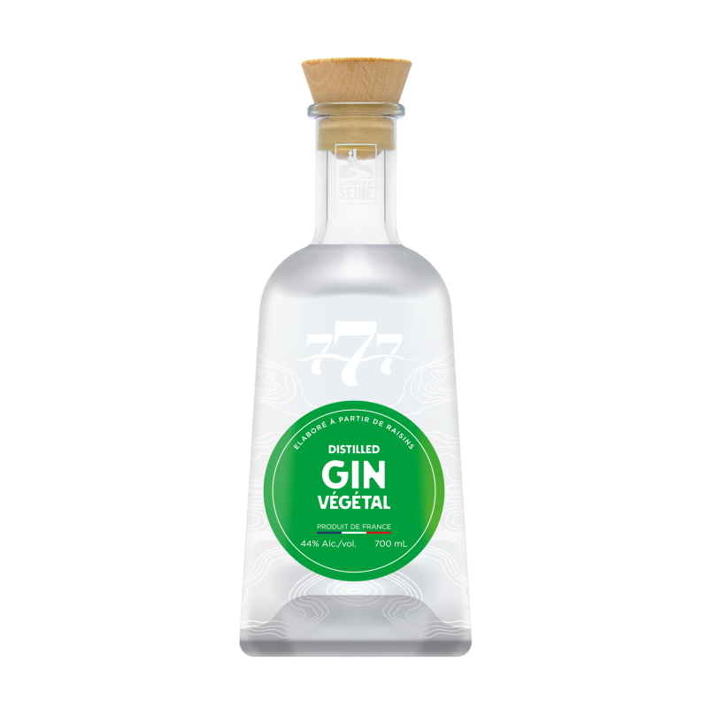 GIN VÉGÉTAL - 777 44° 70CL X6