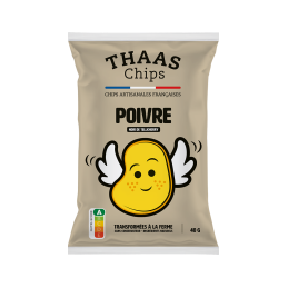 CHIPS THAAS POIVRE 40G CARTON