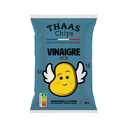 CHIPS THAAS VINAIGRE 40 GR CARTON
