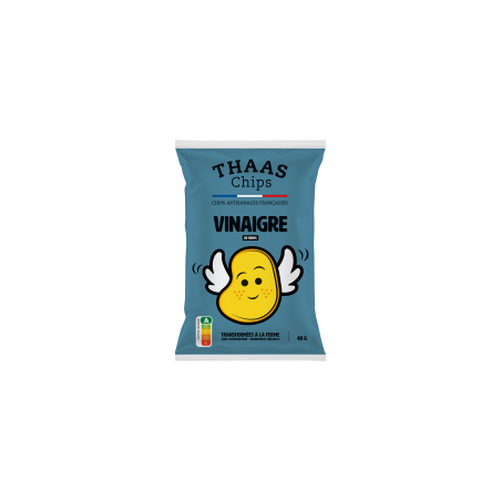CHIPS THAAS VINAIGRE 40 GR CARTON