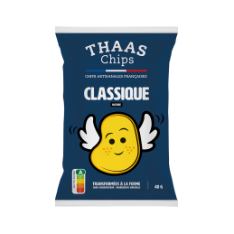 CHIPS THAAS NATURE 40 GR CARTON