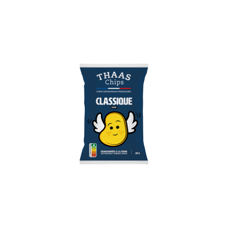 CHIPS THAAS NATURE 40 GR CARTON
