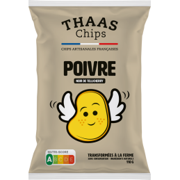 CHIPS THAAS POIVRE 110 GR CARTON