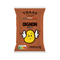 CHIPS THAAS OIGNON 110 GR CARTON