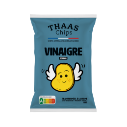 CHIPS THAAS VINAIGRE 110 GR CARTON