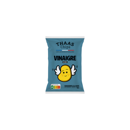 CHIPS THAAS VINAIGRE 110 GR CARTON