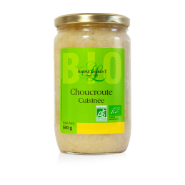 CARTON CHOUCROUTE BIOLOGIQUE CUISINEE 600G X6