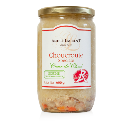 CARTON CHOUCROUTE SPECIALE "COEUR DE CHOU" LABEL ROUGE