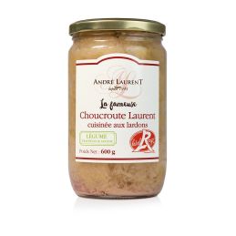 CARTON LA FAMEUSE CHOUCROUTE LAURENT CUISINEE AUX LARDONS