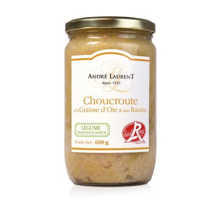 CARTON CHOUCROUTE A LA GRAISSE D'OIE ET AUX RAISINS