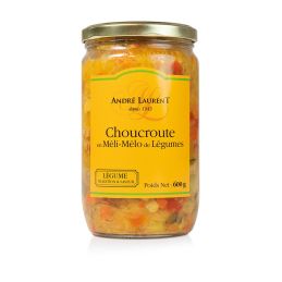 CARTON MELI-MELO DE LEGUMES 600G X6