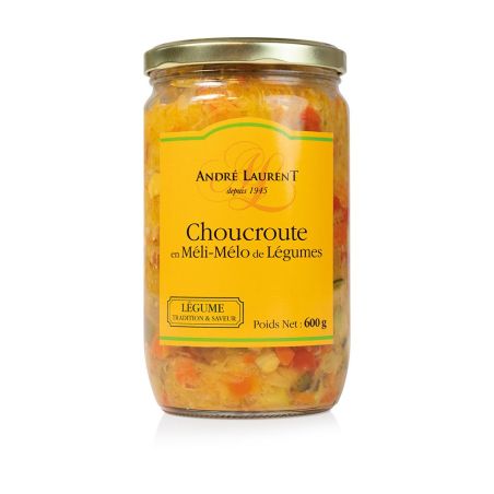 CARTON MELI-MELO DE LEGUMES 600G X6