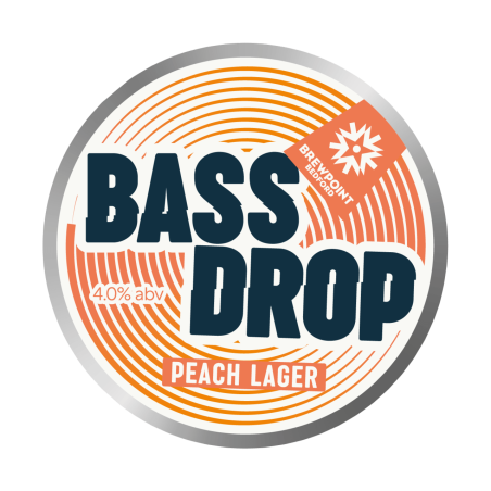BREWPOINT PEACH LAGER 4° FÛT 30L